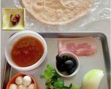 アンチョビとオリーブのピザ作り方1写真