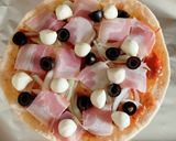 アンチョビとオリーブのピザ作り方5写真