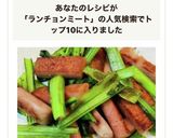 スパムと小松菜の簡単炒め作り方5写真