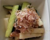 もう一品♪キュウリと長芋の梅和え♪作り方6写真