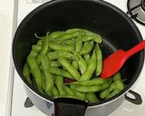 簡単☆枝豆ペペロンチーノ炒め作り方2写真