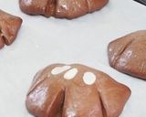 ふんわり!!ダブルチョコクリームパン！作り方34写真