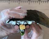アンパンマンのデコ巻き寿司作り方21写真