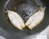 アンチョビソースで鰯のパン粉焼き作り方5写真