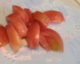 タケノコと豚しゃぶのりんご酢サラダ作り方2写真