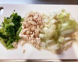 簡単！鮭と鶏胸の和風豆乳グラタン作り方2写真