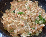 簡単！鮭と鶏胸の和風豆乳グラタン作り方10写真