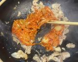 キムチチゲ☆ジルベール風『何食べ』#54作り方4写真