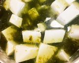 簡単・海苔の佃煮からのサラダチキンスープ作り方1写真