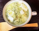 簡単・海苔の佃煮からのサラダチキンスープ作り方6写真