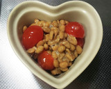 なっトマト　〜納豆とトマトの和え物〜作り方3写真