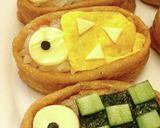 こどもの日に鬼滅いなり寿司作り方14写真