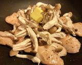 鶏胸肉ともやしのソース炒め作り方2写真