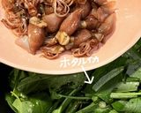 ホタルイカと空芯菜炒め作り方6写真
