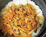 具沢山の炊き込みご飯作り方14写真