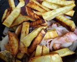 さつまいものジャーマンポテト作り方3写真