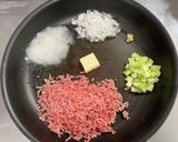 ワンパンで簡単♫ミートチーズスパゲッティ作り方2写真