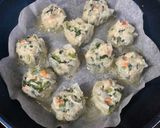 美味！春菊と新玉ねぎ・鶏ひき肉の焼売♬作り方9写真