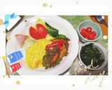 プルコギ添えオムライス( ´∀`)♪♪作り方7写真
