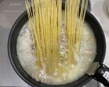 ワンパンで簡単♫ミートチーズスパゲッティ作り方6写真
