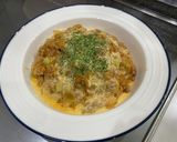 ワンパンで簡単♫ミートチーズスパゲッティ作り方10写真