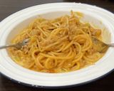 ワンパンで簡単♫ミートチーズスパゲッティ作り方11写真