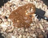 キノコたっぷり！胡麻香る！肉みそ麺作り方6写真
