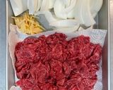 牛すき煮作り方1写真