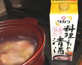 とろとろ♪鶏ともち米のあったかスープ作り方2写真