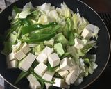 豆腐とキムチの野菜炒めフルバージョン作り方4写真