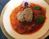 簡単‼美味しい私のチキンのトマト煮♪作り方7写真