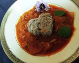 簡単‼すりおろして炊くだけ紫にんじんご飯作り方5写真