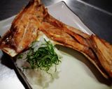 鮪のカマの塩焼き(◍•ᴗ•◍)作り方1写真