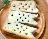 こいのぼりの水玉サンドイッチ作り方5写真