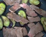 牛肉となすのみそ炒め☆作り方2写真