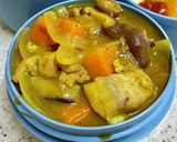 ルー使わないチキンカレータロの弁当125作り方5写真