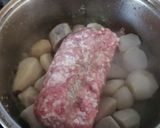 ★里芋×肉そぼろ★作り方4写真