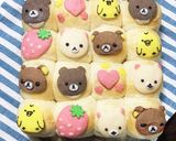 可愛いチョコチップちぎりメロンパン作り方8写真