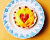 イングリッシュマフィンでデコトースト作り方8写真