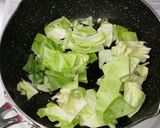 フライパン一つでしらすとキャベツのパスタ作り方3写真