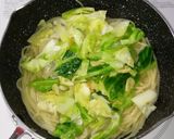 フライパン一つでしらすとキャベツのパスタ作り方6写真