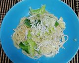 フライパン一つでしらすとキャベツのパスタ作り方9写真