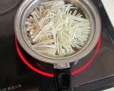 簡単♡えのきとわかめのお味噌汁作り方2写真