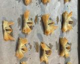 春巻きの皮で兜のチョコパイ　子どもの日作り方10写真