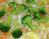 春キャベツたっぷり♬野菜とハムのスープ♪作り方3写真