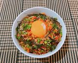 ☆オートミールの納豆キムチ卵丼☆作り方4写真