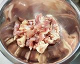 鶏肉とメンマの簡単炊き込みご飯作り方3写真