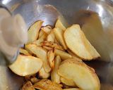 簡単♪冷凍フライドポテトの青海苔鰹節和え作り方3写真