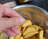 簡単♪冷凍フライドポテトの青海苔鰹節和え作り方5写真