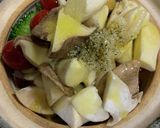 土鍋deアヒージョ作り方4写真